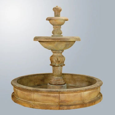 Giannini Garden Barcellona Two Tier Pond Fountain